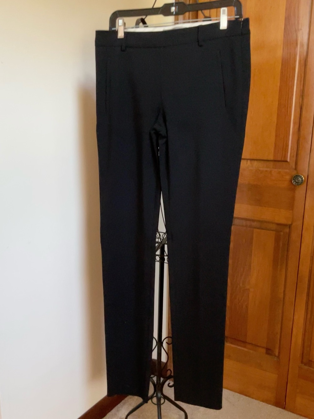 Sportmax Black Slim Dress Trousers, 10